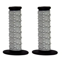 SCAR RACING ПЕРЕМИКАЧІ OFF-ROAD (22+25MM) Z WYPUSTKAMI DWUSKLADNIKOWE КОЛІР СІРИЙ/ЧОРНИЙ