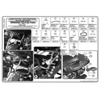 KAPPA СТЕЛАЖ KUFROW БОКОВИХ MONOKEY SIDE YAMAHA FZ6 / FAZER (04-06)