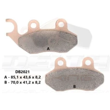 DELTA BRAKING КОЛОДКИ ДИСКОВІ ТОРМОЗНІ KH264