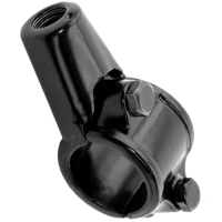 V PARTS (VICMA) АДАПТЕР DO ЗЕРКАЛ ХОМУТ 22MM, ГВИНТ M10 ЛІВИЙ КОЛІР ЧОРНИЙ (TM18)