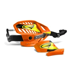 CYCRA КРИШКИ RAK (HANDBARY-ALUMINIOWY ЯДРО) Z КРІПЛЕННЯМ (28,6MM) МОДЕЛЬ ULTRA PROBEND HCM (DEDYKOWANE DO KTM/HUSQVARNA) КОЛІР КОЛІР ПОМАРАНЧ