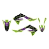 BLACKBIRD КОМПЛЕКТ НАЛІПОК (OKLEIN) KAWASAKI KX 250F '21-'23, KX 450F '19-'24 DREAM 5 КОЛІР ЗЕЛЕНИЙ ЧОРНИЙ - зображення 2