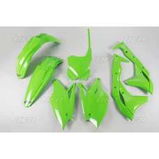 UFO КОМПЛЕКТ ПЛАСТІКОВ KAWASAKI KXF 250 '17 КОЛІР ЗЕЛЕНИЙ(KA224E026)