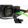 BIKETEC МОТОЦИКЛ ДВІЙНЕ РОЗ'ЄМ USB QUICK CHARGE 3.0 Z WOLTOMIERZEM I WSKAZNIKIEM ТЕМПЕРАТУРИ ЗОВНІШНОЇ МОНТАЖ NA КЕРМА - зображення 2