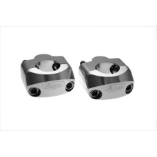 ACCEL КРІПЛЕННЯ/ПІДЙОМНИКИ КЕРМА (DOL-22,2/GORA-22,2MM) WYS. 20MM КОЛІР СРІБНИЙ (BM-34SV22/22)