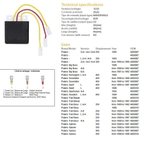 DZE РЕГУЛЯТОР НАПРУГИ POLARIS 250/300/350/400 (OEM-4060087,4060193) (ESR952)