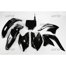 UFO КОМПЛЕКТ ПЛАСТІКОВ KAWASAKI KXF 450 '06-'08 КОЛІР ЧОРНИЙ  (KA211E001)