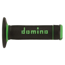 DOMINO ПЕРЕМИКАЧІ (GRIPY) ВИКЛЮЧЕНИЙ ROAD X-TREME DWUSKLADNIKOWE КОЛІР CZARNY/ZIELONY