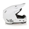 6D HELMETS ШОЛОМ CROSS\/ENDURO МОДЕЛЬ ATR-3 SOLID GLOSS WHITE КОЛІР BIALY\/CZARNY РОЗМІР L ( 58 - 59 CM ) - зображення 1