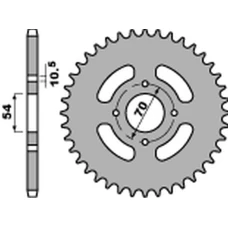 ЗАДНЯ ЗІРКА PBR 4304 40 C45 HONDA CBR 125R '04-'10 (JTR1206.40) (LANC. 520) (STD.-2)