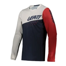 LEATT (2022) СОРОЧКА ROWEROWA MTB 4.0 ULTRAWELD JERSEY ONYX КОЛІР GRANATOWY/BIALY/CZERWONY РОЗМІР XXL