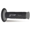 PROGRIP ПЕРЕМИКАЧІ PG791 ВИКЛЮЧЕНИЙ ROAD (22+25MM, DL.115MM) КОЛІР СІРИЙ\/ЧОРНИЙ (DWUSKLADNIKOWE) (791-187) (PG791GR\/BK) - зображення 1