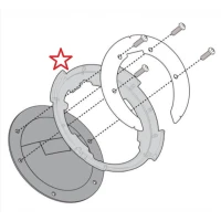 GIVI SPECIFIC МЕТАЛІЧНИЙ FLANGE FOR ВІДПОВІДНИЙ THE БАКLOCK БАК BAGS