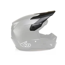 6D ШОЛОМ ATR-3 VISOR ТВЕРДИХ МАТОВА ЧОРНИЙ