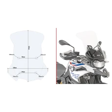 GIVI WINDSCREEN BMW F850GS 2018-