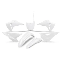 UFO 2025/11 КОМПЛЕКТ ПЛАСТІКОВ HONDA CRF 250 / 450 R / RX / RWE '25-'26 КОЛІР БІЛИЙ