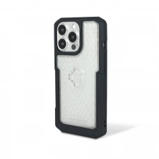 CUBE X-GUARD ЧОХОЛ NA ТЕЛЕФОН DO ТЕЛЕФОНА IPHONE 13 PRO МАКС КОЛІР ПРОЗОРИЙ / ЧОРНИЙ (КРІПЛЕННЯ DO КЕРМА DOSTEPNE OSOBNO: 1854100101)
