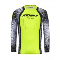 KENNY RACING СОРОЧКА CROSS/ENDURO FORCE PIXEL WHITE NEON ЖОВТИЙ КОЛІР БІЛИЙ/ ЖОВТИЙ FLUO РОЗМІР M
