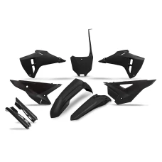 UFO 2024/11 КОМПЛЕКТ ПЛАСТІКОВ (ПОВНИЙ KIT) Z OSLONAMI ТЕЛЕСКОПІЧНИЙ (АМОРТИЗАТОРІВ) HONDA CRF 250R / 450R '25 КОЛІР ЧОРНИЙ