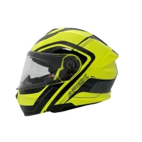 AMOQ ШОЛОМ MI100 PORTO BLACK/YELLOW, XL