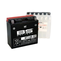 BS АКУМУЛЯТОР BT14B-BS (YT14B-BS) 12V 12AH 150X69X145 BEZOBSLUGOWY - ELEKTROLIT OSOBNO (210A) (4) UE2019/1148