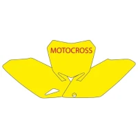 BLACKBIRD КОМПЛЕКТ НАЛІПОК (OKLEIN) ПІД НОМЕРИ STARTOWE SUZUKI RMZ 450 '08-'16 - ПРОДАЖА