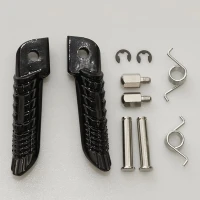 BIKETEC КОМПЛЕКТ PODNOZKOW (ПІДНІЖКИ) КЕРМА КОМПЛЕКТНИЙ Z КРІПЛЕННЯМИ SUZUKI GSXR 600/750/1000 '01-12 КОЛІР ЧОРНИЙ
