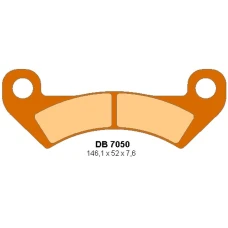 DELTA BRAKING КОЛОДКИ ДИСКОВІ ТОРМОЗНІ ПЕРІД JOHN DEERE XUV 325/825/850/855 GATOR '10-'11, HPX GATOR '10-'11