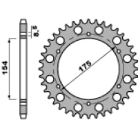 PBR ЗІРОЧКА ЗАД 258 46 HONDA VFR800F 98-13, VFR800X 11-14 (LANC. 530) (JTR1340.46 (+2)