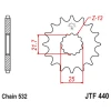 ПЕРЕДНЯ ЗІРКА JR CHT 429 14 SUZUKI GSXR 1100 '89-'97, RF 900 (42914JT) (LANC. 532)ПІД ЗАМОВЛЕННЯ - зображення 1