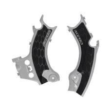 ACERBIS КРИШКИ РАМИ X-GRIP HONDA CRF 250 R / RX / RWE '25-'26, CRF 450 R / RX / RWE '25-'26, CRF 300 RX '25-'26 КОЛІР СІРИЙ / ЧОРНИЙ