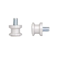BIKETEC РОЛИКИ (SLIDERY) ГВИНТОВИЙ DO ВАЖЕЛЯ M10X1,25 КОЛІР СРІБНИЙ (0690181025)