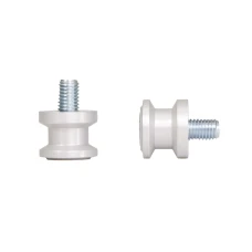 BIKETEC РОЛИКИ (SLIDERY) ГВИНТОВИЙ DO ВАЖЕЛЯ M10X1,25 КОЛІР СРІБНИЙ (0690181025)