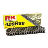 RK ЛАНЦЮГ ПРИВІДНИЙ 428HSB-124 ЗАСТІБКА (CL) W КОМПЛЕКТІ КОЛІР СТАНДАРТ