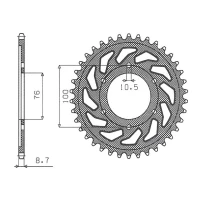 SUNSTAR ЗІРОЧКА ЗАД 825 40 / 816 40 SUZUKI GSXR1100, GSXR750 (92-95) (JTR816.40) (LANC. 530) (81640JT)