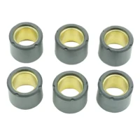 ATHENA РОЛИКИ ВАРІАТОРА 6 ШТУКИ. 19 X 15,5 MM 6,4 GR. DERBI ATLANTIS/GP1/DNA/RUNNER/TYPHOON 50, PIAGGIO FLY/FREE/LIBERTY/NRG/ZIP/VESPA ET2/ET4/LX 50