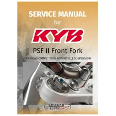 KYB КНИЖКА СЕРВІСНА PSF II (PNEUMATIS SPRING FORK) ENGLISH (SERVICE МЕХАНІКА)