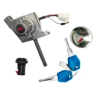 V PARTS (VICMA) ЗАМОК ЗАПАЛЮВАННЯ + ПРОБКА + ЗАМОК YAMAHA YP 125 MAJESTY/ MBK (8374)