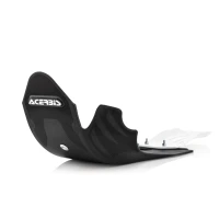 ACERBIS ЗАХИСТ ПЛИТА ПІД ДВИГУН KAWASAKI KX 250 '21-'24 ( KXF 250 ), KX 250 X '21-'24, KX 450 F '19-'23 ( KXF 450 ), KX 450 X '21-'23, KX 300 X '24 КОЛІР ЧОРНИЙ / БІЛИЙ