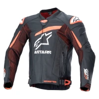 ALPINESTARS ШКІРА КУРТКА GP ПЛЮС R V4 RK BLACK/RED FLUO 52