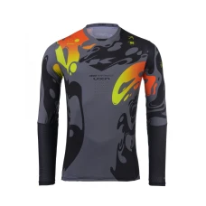 KENNY RACING СОРОЧКА CROSS/ENDURO МОДЕЛЬ PERFORMANCE STEEL КОЛІР SZARY/CZARNY/ZOLTY/CZERWONY РОЗМІР XXXL