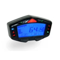 KOSO ПРИБОРНА ПАНЕЛЬ ДЛЯ МОТОЦИКЛА УНІВЕРСАЛЬНИЙ RACING МІНІ МОДЕЛЬ DB-03 R RACING (ШВИДКІСТЬ, RPM, ПЕРЕДАЧ) (EL)