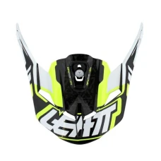 LEATT (2022) КОЗИРКА DO ШОЛОМ GPX 5.5 V04 РОЗМІР M-XXL КОЛІР ZOLTY/CZARNY/BIALY (ЗАПЧАСТИНИ ЗМІННІ)