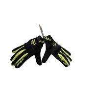 FIVE GLOVES РУКАВИЦІ TEKSTYLNE GLOBE EVO КОЛІР  ЧОРНИЙ/ЖОВТИЙFLUO РОЗМІР 9 (M)