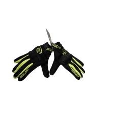 FIVE GLOVES РУКАВИЦІ TEKSTYLNE GLOBE EVO КОЛІР  ЧОРНИЙ/ЖОВТИЙFLUO РОЗМІР 9 (M)