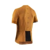 LEATT (НОВИНКА 2024) СОРОЧКА ROWEROWA MTB ENDURANCE 5.0 JERSEY RUST КОЛІР ЗОЛОТИЙ РОЗМІР XXL - зображення 4