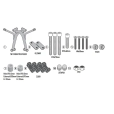 KAPPA 2025/07 GMOLE КРИШКИ ДВИГУНА HONDA CL 500 '23-'25 КОЛІР ЧОРНИЙ