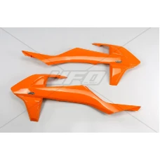 UFO КРИШКИ РАДІАТОРА KTM SX/SXF '16-'18 (Z WYJATKIEM SX 250 '16), EXC '17-'19, КОЛІР КОЛІР ПОМАРАНЧ
