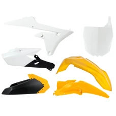 RACETECH КОМПЛЕКТ ПЛАСТІКОВ YAMAHA YZF 250 (14-18) YZF 450 (14-17) КОЛІР БІЛИЙ ЧОРНИЙ ЖОВТИЙ LIMITED EDITION (Z TABLICA) (YA318E101) - ПРОДАЖА