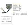 DZE РЕГУЛЯТОР НАПРУГИ SUZUKI AN 650 BURGMAN '06-11, VZR 1800 INTRUDER '06-12 (OEM 32800-10G30) MOSFET (50A) - зображення 2